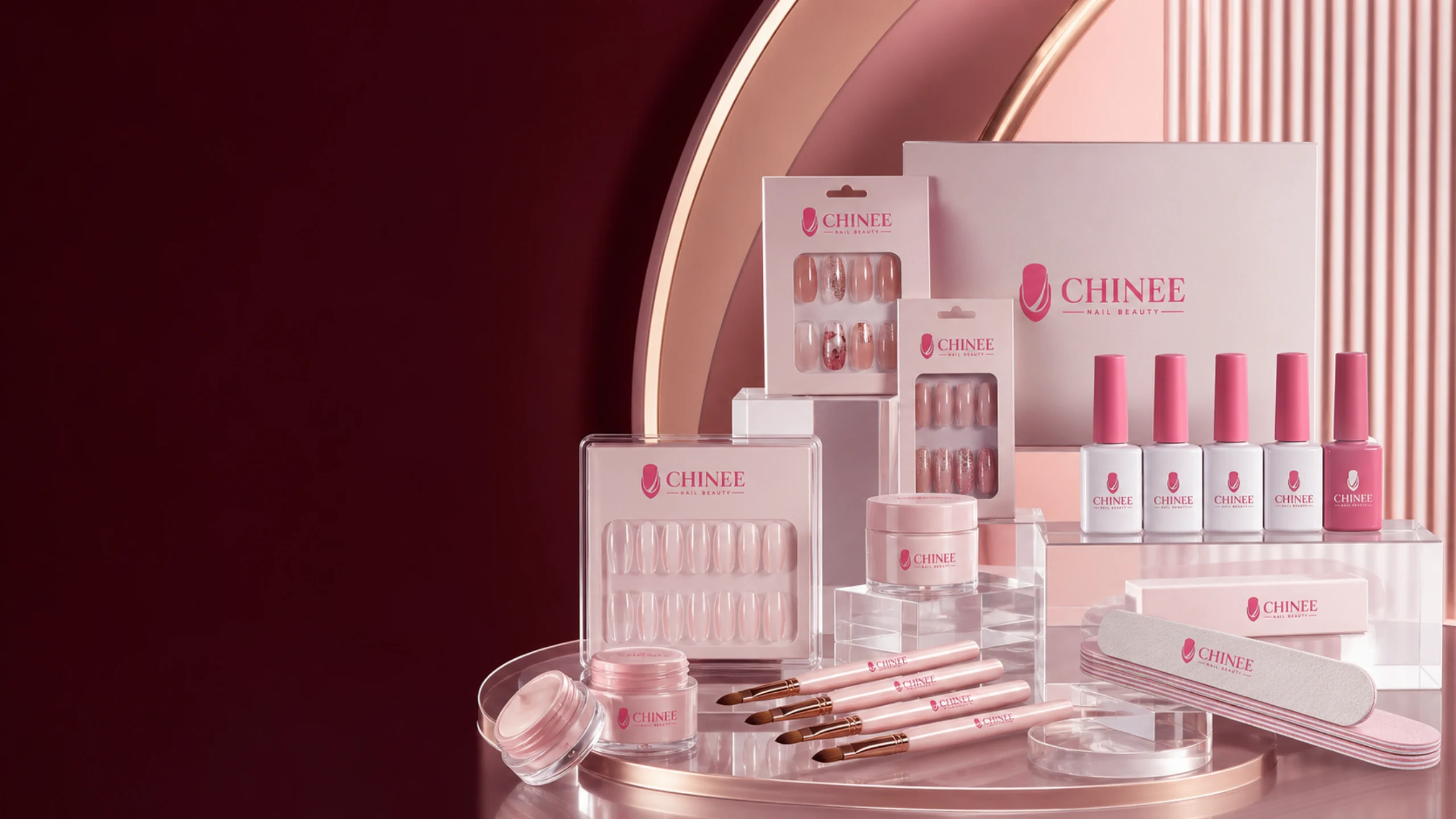 CHINEE private-label nail beauty product collection