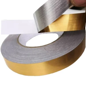 0.8” * 164ft Golden Tile Stickers Decorative Floor Wall Sticker Foil Line Peel and Stick Adhesive Tape