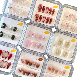 0EM NEW Private Label Press on Nails Handmade French Fashionable False Nails