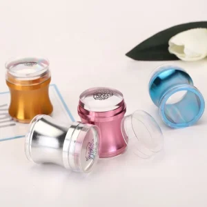 1 Piece Beauty & Personal Care Tools Metal Jelly Nail Stamper YJY01-04 Stamping Nail Art Stamper Imagine Carving Stamper