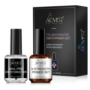 1.05OZ Nail Primer and Dehydrator Set protein Bond Nail Primer for Acrylic Powder and UV Gel Nail Polish
