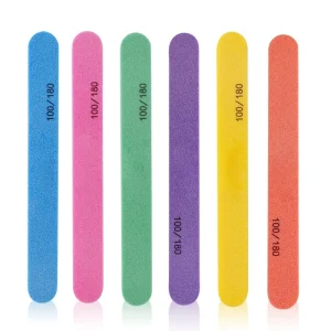10 Pcs Nail Buffers Block Files Sponge Washable Double Sided Sanding Buffing File for Acrylic Nails Art Buffer Block Tools 100 1