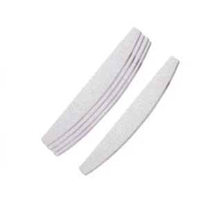 100 100 100 180 Emery Wood Nail File Rubbing Buffer Straight Sandpaper Grinding Tool for Gel Nail Polish Manicure