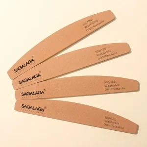 100/180 Grit Nail Files Durable Nail File for Press on Nails