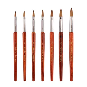 100% Kolinsky Nail Brushes Acrylic Art Nail Brush