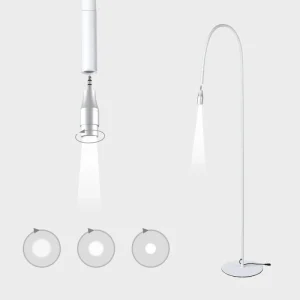10W White Spectrum Visible 405nm Wavelength UV Lamp FL009 W Gel for Lash Artists Eyelash Extension Less Harmful LED Lash Light