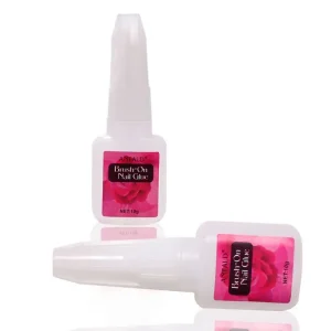 10g Nail Glue with Brush Professional Adhesive for Press On Nails and Nail Art Decorations