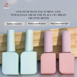 10ml Empty Gel Nail Polish Bottle Glass Nail Polish Packaging Custom Logo OEM Manufacturer