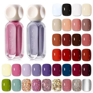 10ml Light Scent Nail Polish Quick Dry No Bake Water Based Peelable