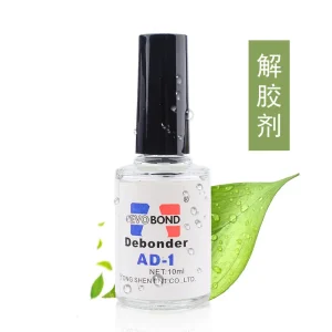 10ml Rhinestone Remover Tools Manicure Accessories Nail Tips Fast Dissolve Liquid Glue Debonder for Removing False Nails