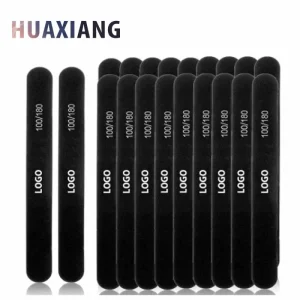 10pcs Luxury Nail File and Buffer Set 100 180 Nail Care Emery Board Nail File Kit