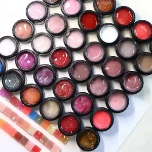 115 Color Fast Painless Jelly Hard UV Gel Nail Builder Poly Construction Nail Gel De Construction Nail
