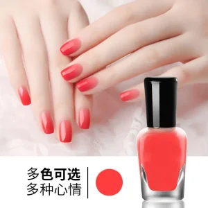 12 Colors Nail Polish Normal Without Lamp Art Manicure Semi permanent Varnish Quick Dry 8ml Long Lasting Nail Polish