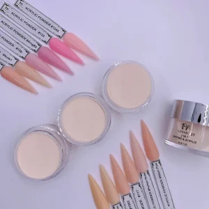 12 Colors in Stock Non Toxic 3 in 1 Dipping Acrylic Powder for Nail Decoration Clear Natural Glitter Covers Ombre Use