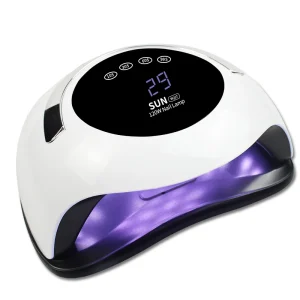 120W LED Nail Lamp Nail Dryer 36 PCS LED UV Lamp for Curing UV Gel Nail Polish with Motion Sensing Manicure Salon Tool
