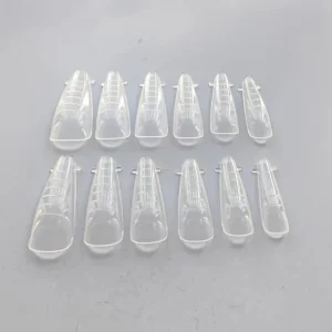 120pcs Clear Nail Forms Nail Extension Form Molds Building Gel Mold Tips Long Press Handmade False Home Salon Nails