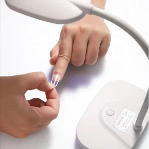 12W Cordless Rechargeable Wireless LED UV Desk Nail Lamp for Nails Paint Dryer Table Nail Lamp Flash Cure Touch Lamp Light