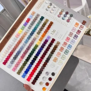 136 Colors Nail Gel Set Long Lasting Eco Resin UV Nail Polish Salon Gel