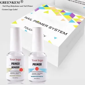 15ML Custom Logo Air Dry Basic Functional Base Gel Nail Prep Dehydrator and Nail Primer for Top Coat