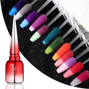 15ml 2 layers Temperature Color Changing Gel Nail Polish Private Label Long Lasting Soak Off UV Gel Polish