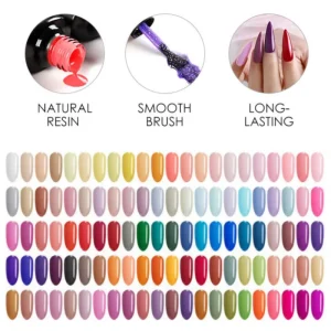 15ml 3000 Colors Nail Gel Polish Colorful Laser Glitter Sequins Gel Soak Off UV LED Gel Nail Art DIY Design Varnishes