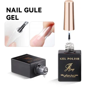 15ml Clear Strong Bonding Nail Glue Adhesive Gel for Press on Nails Private Label Long Lasting Professional Nail Glue