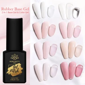 15ml Hema Free Rubber Base Gel Structure Rubber Base Coat For Building The Nail Apex