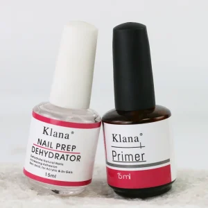 15ml Nail Dehydrator & Primer Hema Free Natural Nail Prep Kit for Bonding & Dehydration
