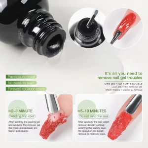 15ml OEM Private Label Nail Care Magic Remover Gel Set Harmless Nail Polish for Effective Nail Removal