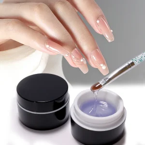 15ml Pure Glitter Gel Nail Polish 308 Colors Nail Gel Lasting Soak Off UV Gel Varnish