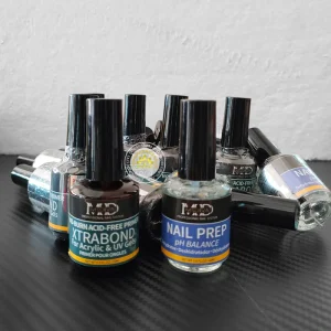 15ml UV Gel Nail Primer Dehydrator Custom Logo Air Dry Nail Prep with Acrylic Acid Free Top Coat Protein Bond