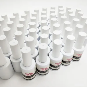 15ml UV LED Gel Nail Polish with Super Shine No Wipe Korean Thick Top Coat Bottle Packing