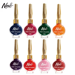 15ml Water Based Halal Certified Clean Ingredients Water Permeable Breathable Air Dry Nail Polish Nail Lacquer