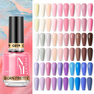 180 Colors Nail Polish Supplier 15ml Odorless Vegan Nail Lacquer Long Lasting Custom Nail Polish