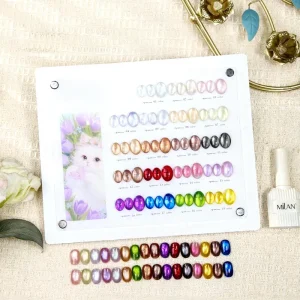 19 Color Butterfly Dream Whispers Mini Collection Waterproof Drying Shining Cat Eye Gel Polish for Nail Supplier