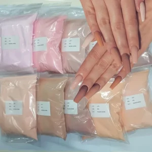 1kg Bag Bulk Nude Nail Acrylic Powder 150 Colors Professional 3 in 1 Extension Dipping Engraving Acrylic Powder Private Label OEM