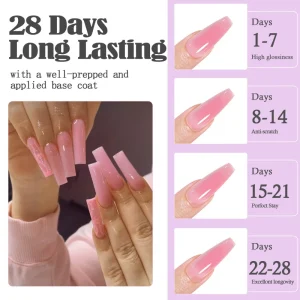 1mm Acrylic Gel Pens Press on Nails Uv Led Acryl Starter Kit Custom logo purple Laser butterfly Shape Long Tips
