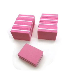 2 Ways Mini Nail Buffer 100 180 Nail Sanding Block Buffer Nail File 100 180