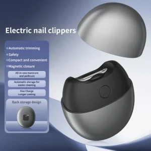 2 in 1 Electric Polishing Automatic Nail Clippers Upgraded Electric Nail Clippers for Fingers and Toes Adults