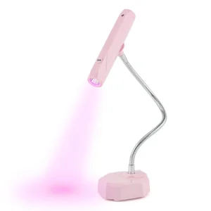 2-in-1 Mini Professional Flash Cure Light UV LED Nail Lamp Handheld Cordless Rechargeable 365nm