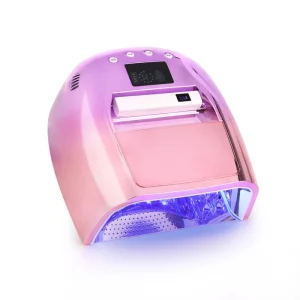 2 in 1 Multi-Function Rechargeable 128 Watts Nail Desk Lamp Handheld Flash Uv Lamp for Nails Professional