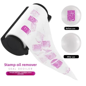 2-in-1 Nail Art Stamping Tool & Easy-to-Use Nail Polish Remover Complete Nail Machine System Cross-border