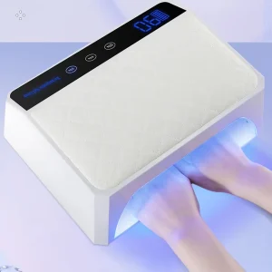 2 in 1 Plastic Hand Pillow and Nail UV Light Lamp LED Light Lamp for Nail Art and Gel Polish