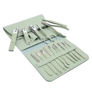 20 Pcs Manicure Set Stainless Steel Professional Nail Cutter Scissors Pedicure Kit Clipper Tools Trimmer Cutters