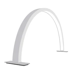 22 Inch Eyes Protection Desktop LED Half Moon Light Table Makeup Nails Manicure Beauty Lamp