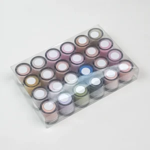 24 Colors Acrylic Nail Powder Set Custom Logo Nail Nude Clear Dipping Nail Acrylic Powder Set
