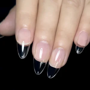 240Pcs Box Full Cover Luxury Gel Nails Set Artificial Acrylic Soft Gel Tips Press On Nails Extension for Finger