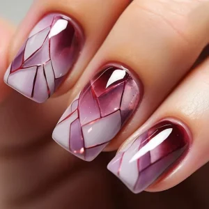 24pcs Short Ice Style Press on Nails Artificial Fingernails Custom Packaging