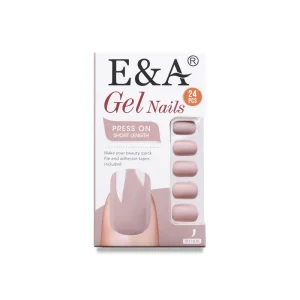 24pcs Square OEM ODM Available Solid Color Press on Nails Full Cover Artificial Nails