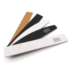 25 Packs 100/180 Grits Nail Files and Buffers Professional Double Sided Emery Boards Manicure Tool for Acrylic Nails